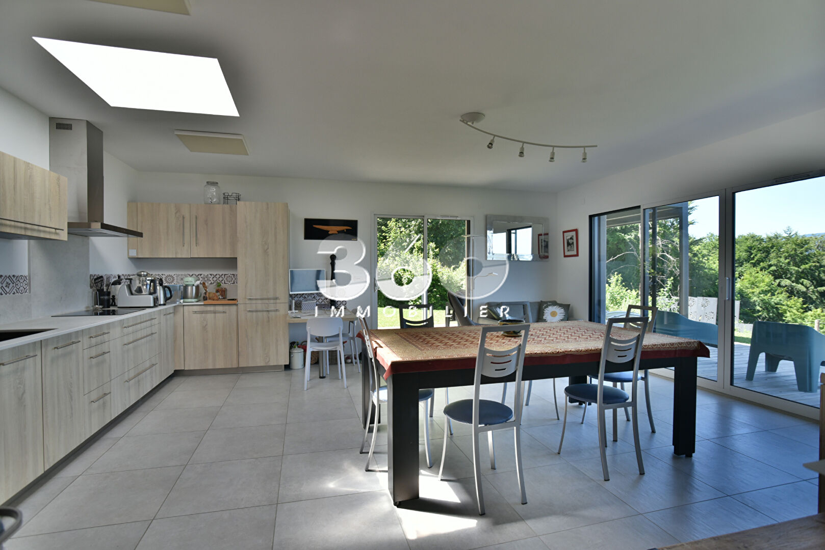 photo Maison contemporaine - Vue panoramique lac - Pugny-Chatenod 