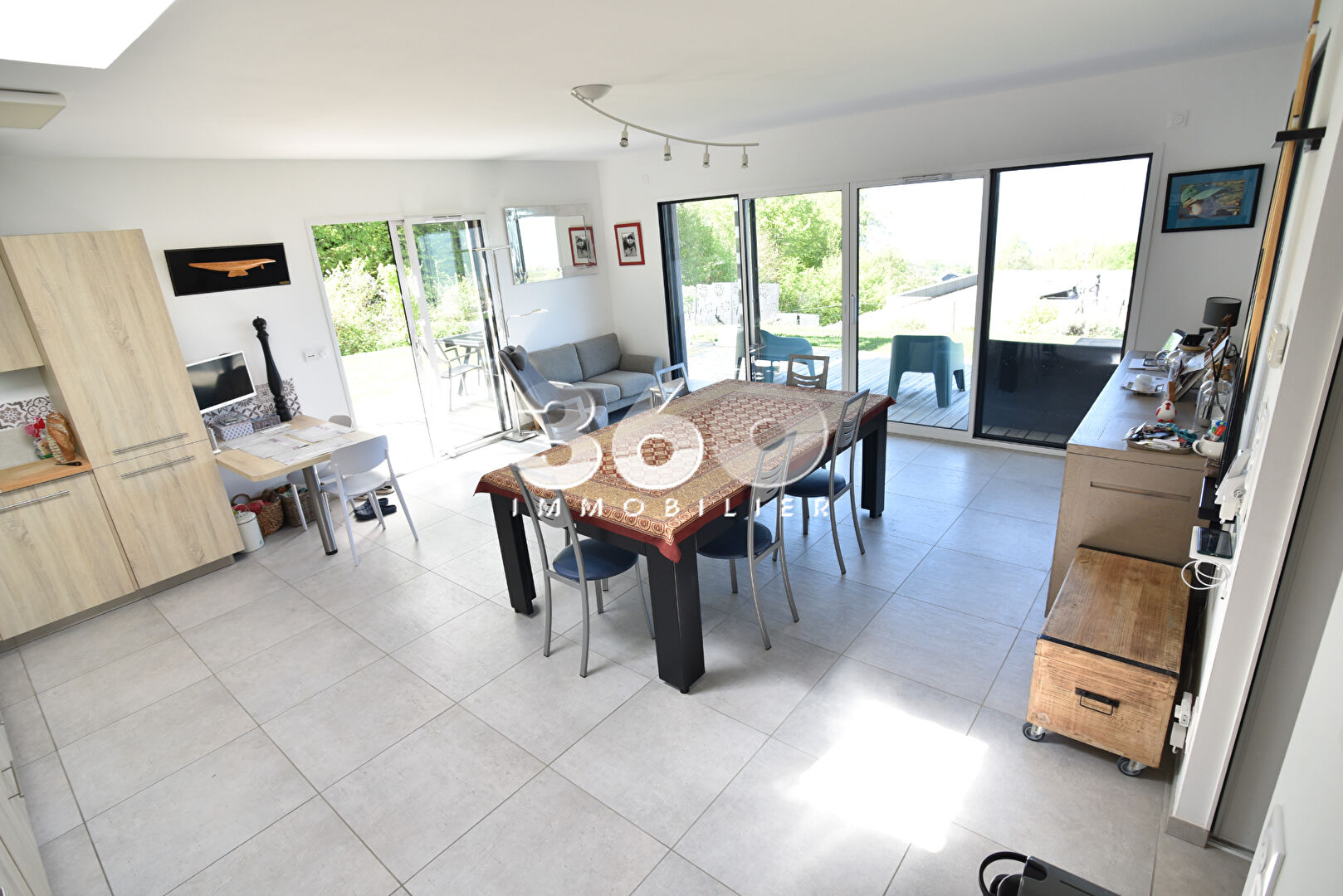 photo Maison contemporaine - Vue panoramique lac - Pugny-Chatenod 