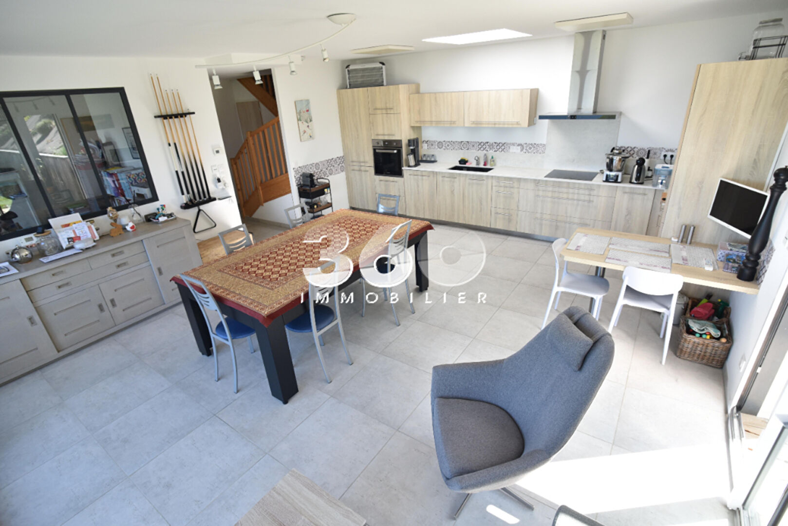 photo Maison contemporaine - Vue panoramique lac - Pugny-Chatenod 