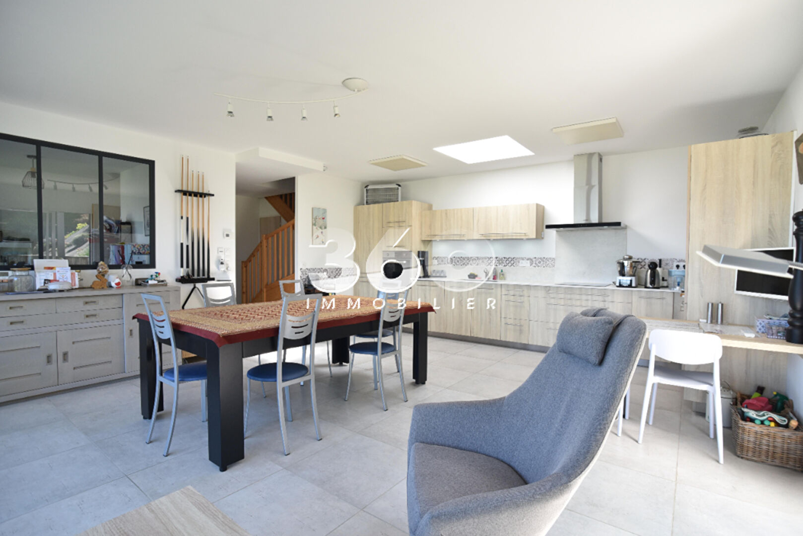 photo Maison contemporaine - Vue panoramique lac - Pugny-Chatenod 